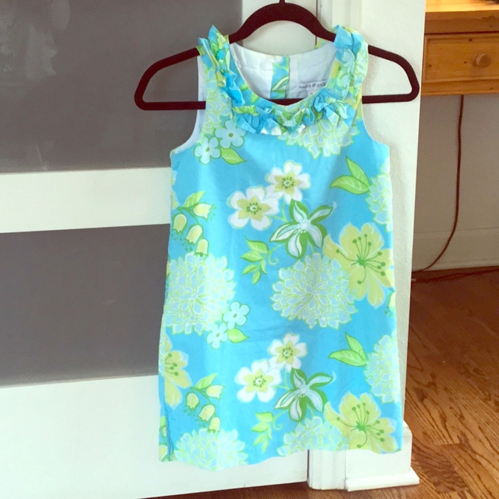 Little girls spring/summer dress! Floral print.